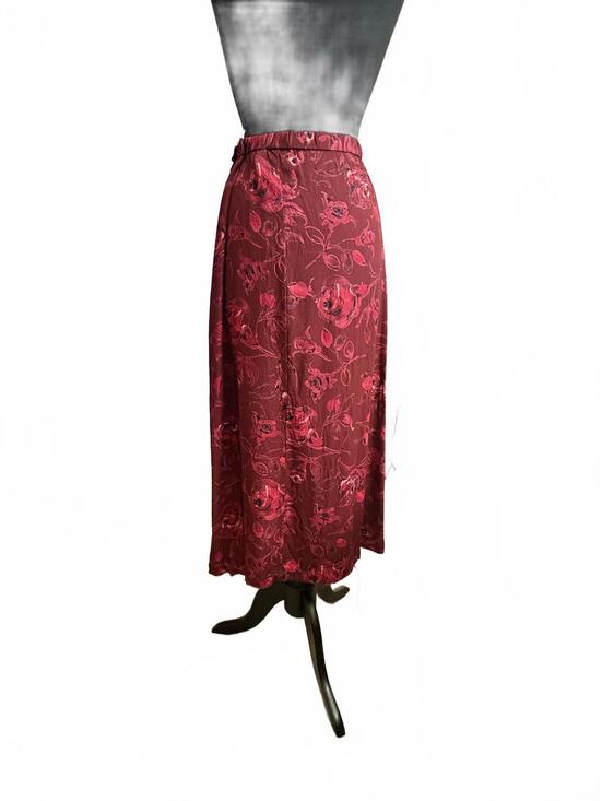 Napa Valley Dresses & Skirts - Red Rose Burgundy Maxi Skirt Small Whimsygoth
